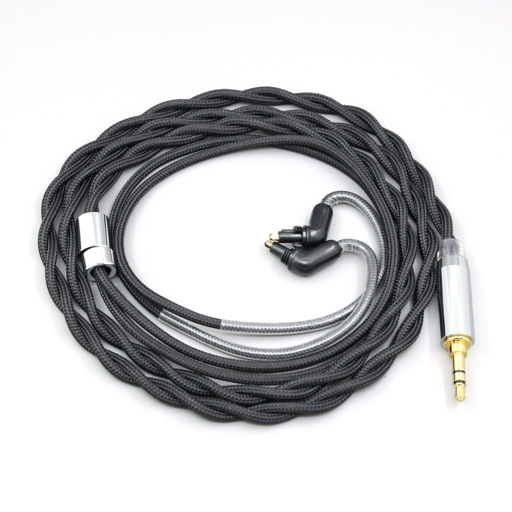 Nylon 99% Pure Silver Palladium Graphene Gold Shield Cable For Sony MDR-EX1000 MDR-EX600 MDR-EX800 MDR-7550