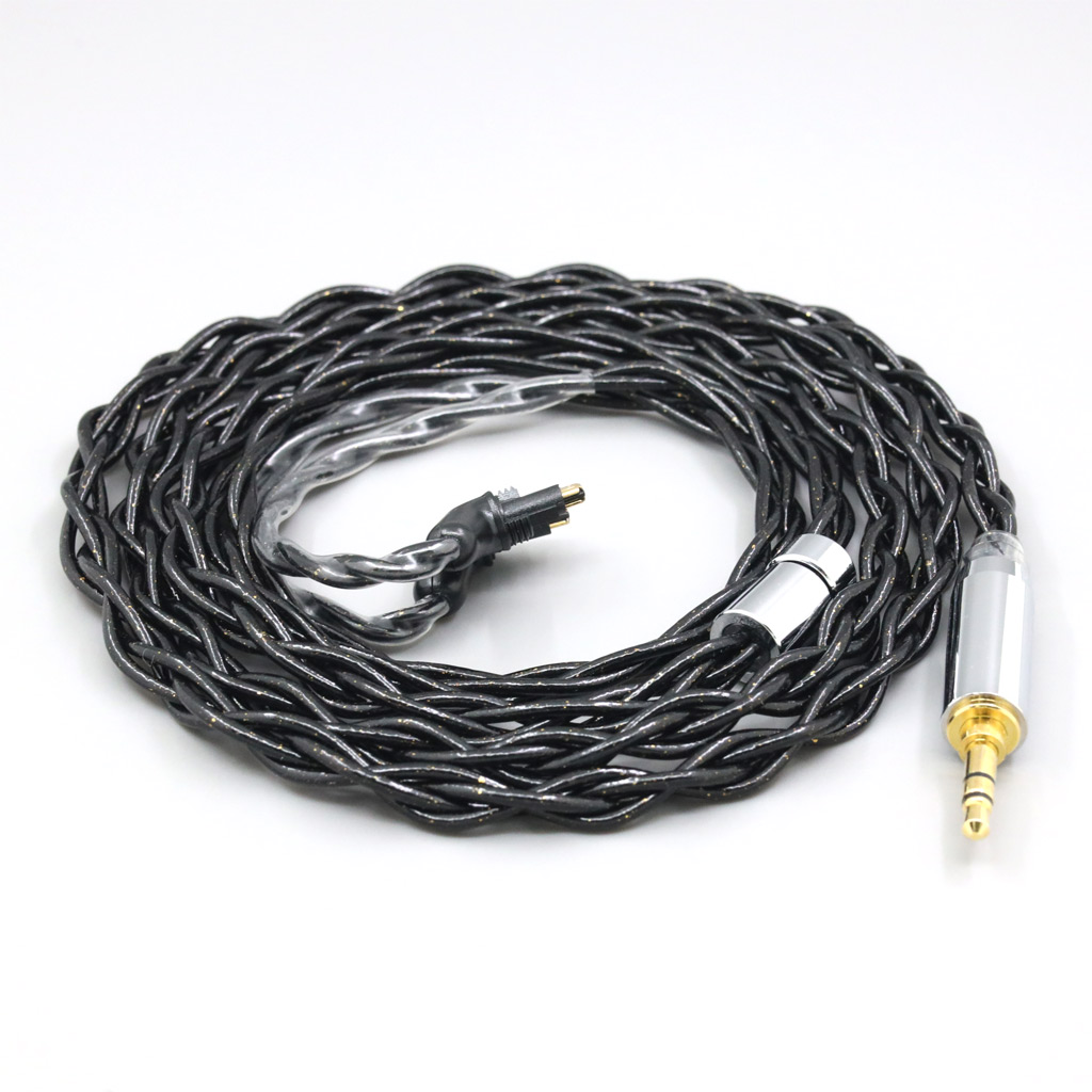 99% Pure Silver Palladium Graphene Floating Gold Cable For Sony MDR-EX1000 MDR-EX600 MDR-EX800 MDR-7550