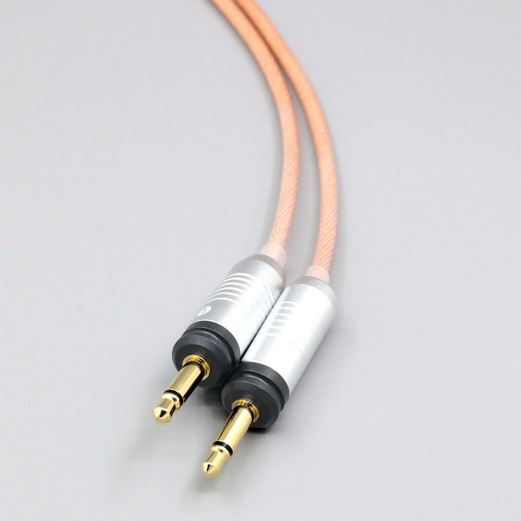 Type6 756 core Shielding 7n Litz OCC Earphone Cable For Focal Clear Elear Elex Elegia Stellia Dual 3.5mm headphone plug