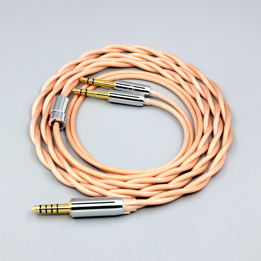 Type6 756 core Shielding 7n Litz OCC Earphone Cable For Final Audio D8000 AFDS pro Design Pandora Hope vi