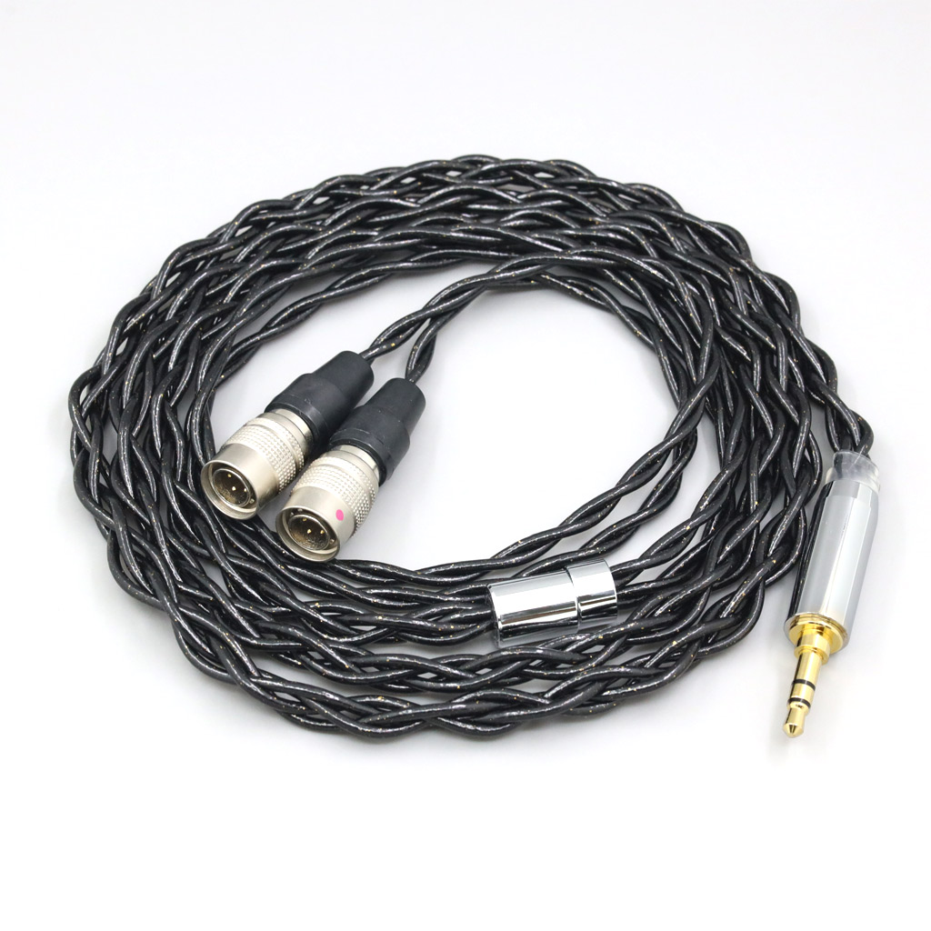 99% Pure Silver Palladium Graphene Floating Gold Cable For Mr Speakers Alpha Dog Ether C Flow Mad Dog AEON