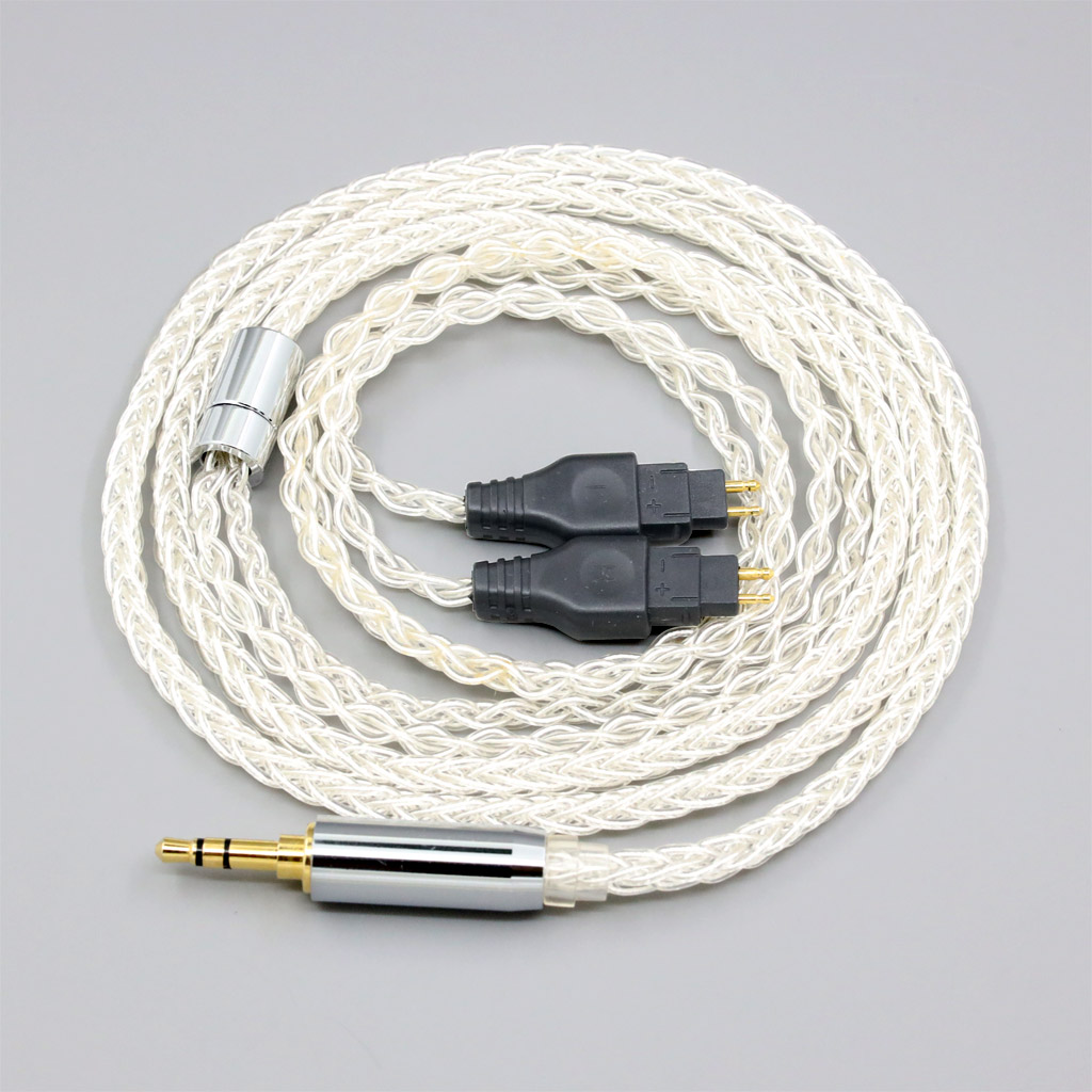 8 Core 99% 7n Pure Silver Palladium Earphone Cable For Sennheiser HD580 HD600 HD650 HDxxx HD660S HD58x HD6xx