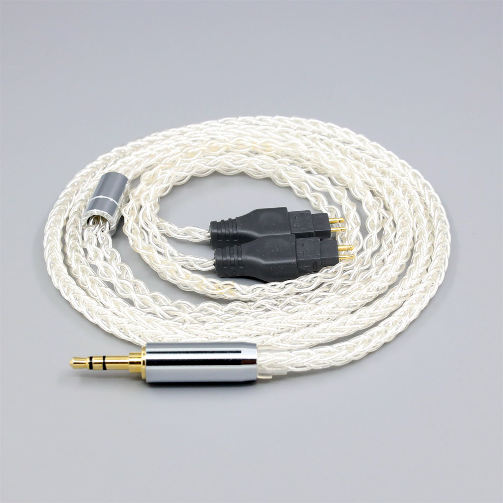 8 Core 99% 7n Pure Silver Palladium Earphone Cable For Sennheiser HD580 HD600 HD650 HDxxx HD660S HD58x HD6xx