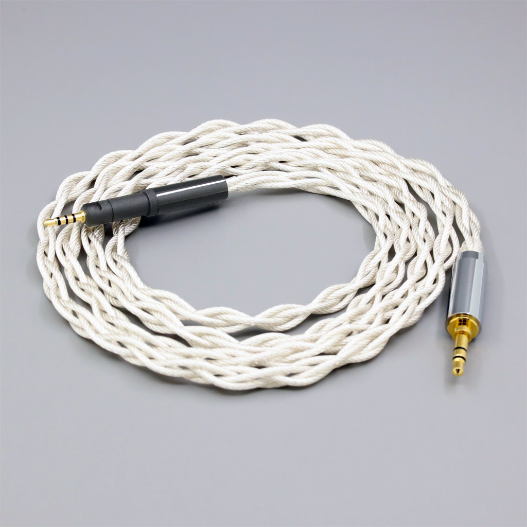 Graphene 7N OCC Silver Plated Type2 Earphone Cable For Sennheiser HD599 HD569 HD 560S HD559 hd560s