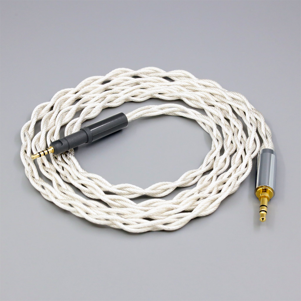 Graphene 7N OCC Silver Plated Type2 Earphone Cable For Sennheiser HD599 HD569 HD 560S HD559 hd560s