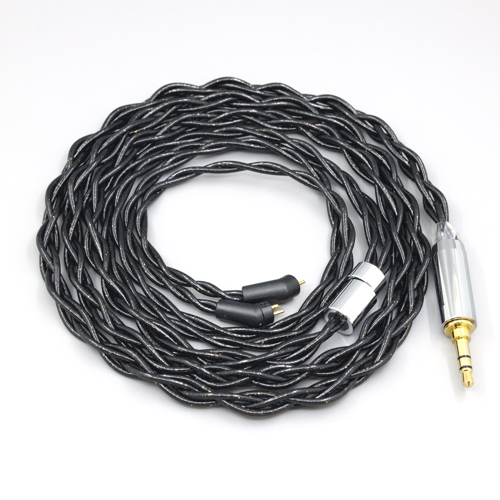 99% Pure Silver Palladium Graphene Floating Gold Cable For Etymotic ER4B ER4PT ER4S ER6I ER4 2pin