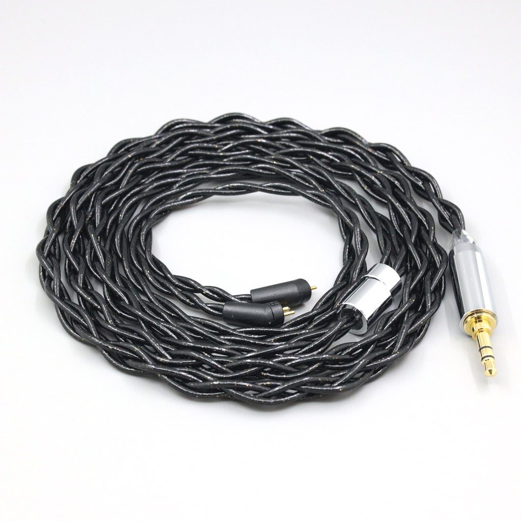 99% Pure Silver Palladium Graphene Floating Gold Cable For Etymotic ER4B ER4PT ER4S ER6I ER4 2pin