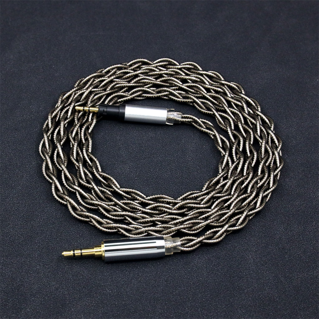 99% Pure Silver Palladium + Graphene Gold Earphone Shield Cable For Austrian Audio Hi-X15 Hi-X65 Hi-X50 X55 Headphones