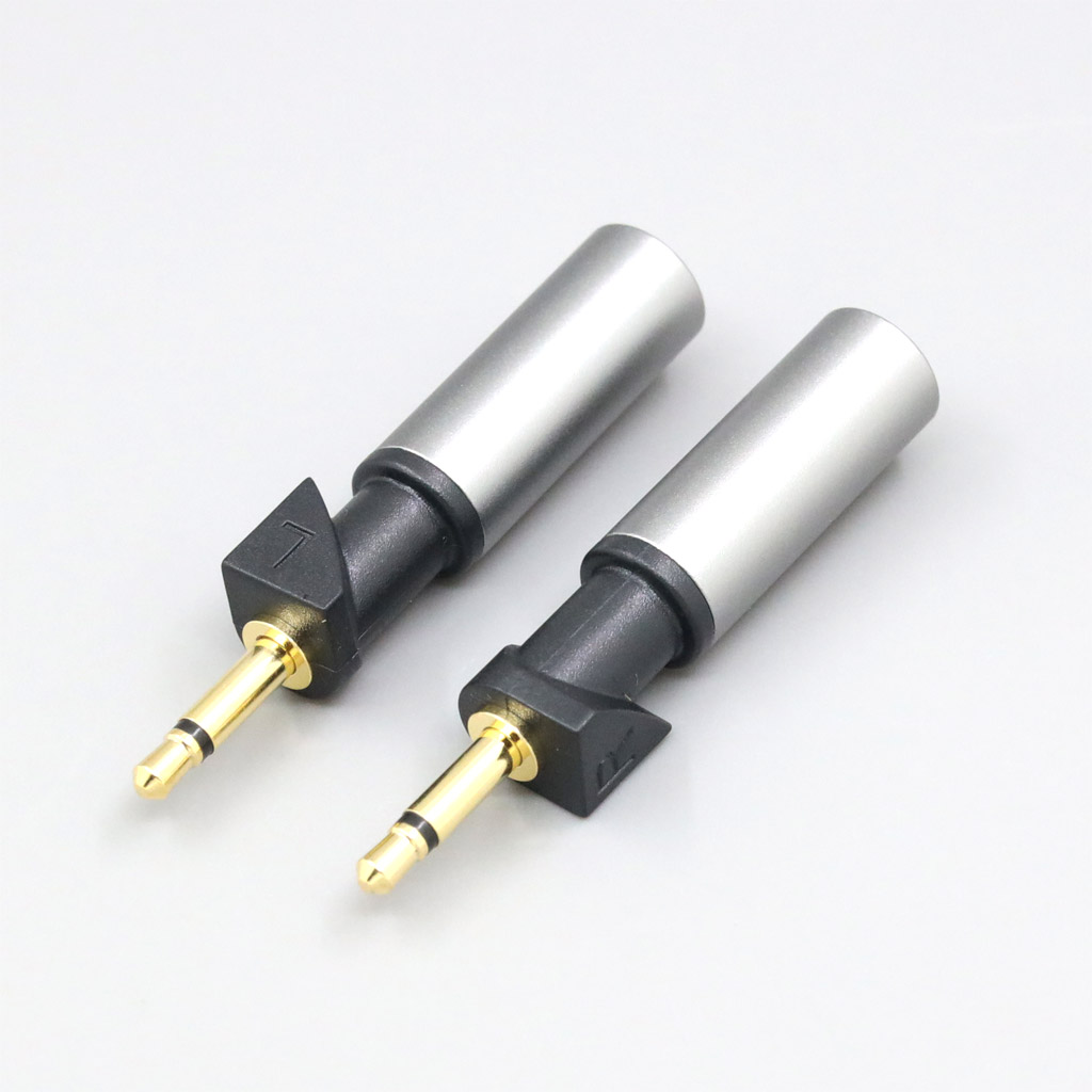 1pair DIY Hand Made Hi-End Adapter Pins Plug For Abyss Diana v2 phi TC X1226lite headphone