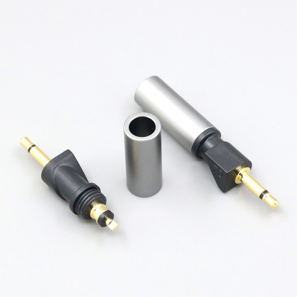 1pair DIY Hand Made Hi-End Adapter Pins Plug For Abyss Diana v2 phi TC X1226lite headphone