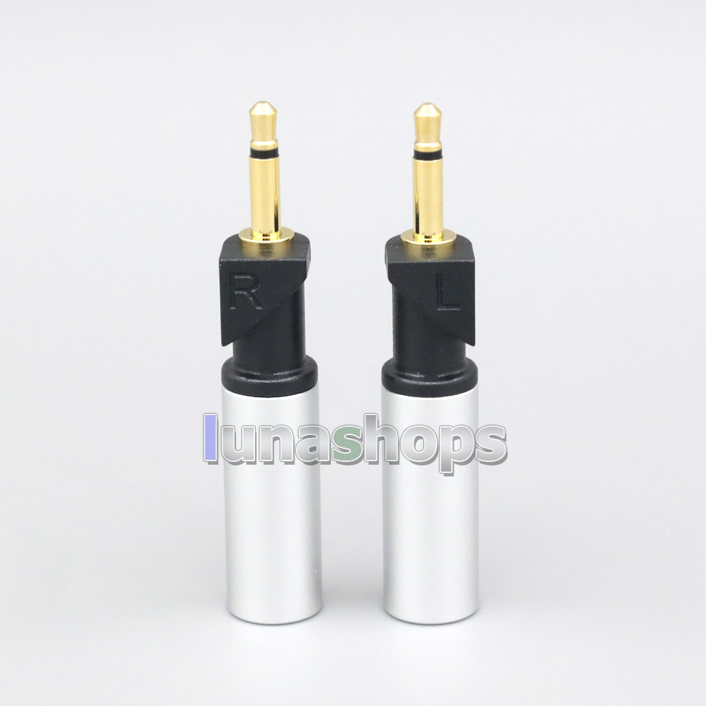 1pair DIY Hand Made Hi-End Adapter Pins Plug For Abyss Diana v2 phi TC X1226lite headphone