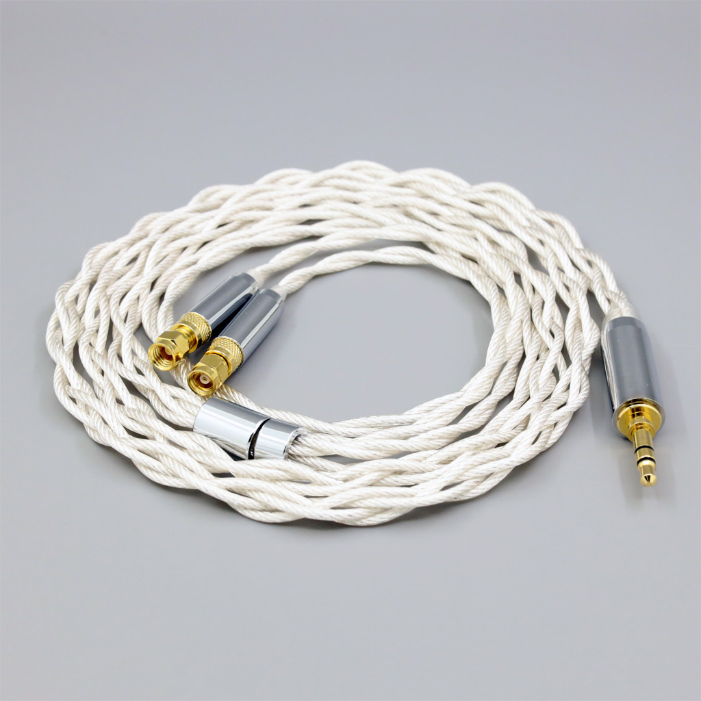 Graphene 7N OCC Silver Plated Type2 Earphone Cable For HiFiMan HE400 HE5 HE6 HE300 HE4 HE500 HE6 Headphone