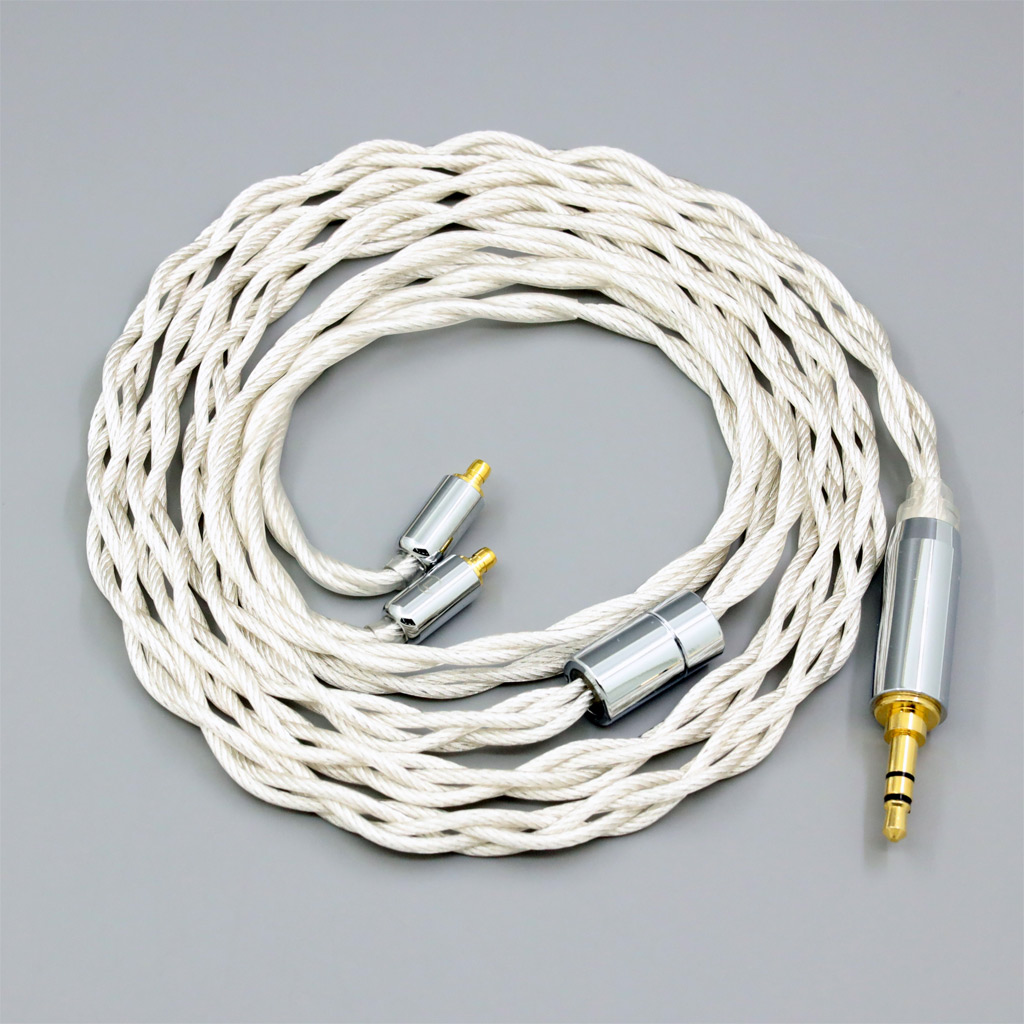 Graphene 7N OCC Silver Plated Type2 Earphone Cable For Acoustune HS 1695Ti 1655CU 1695Ti 1670SS 4 core