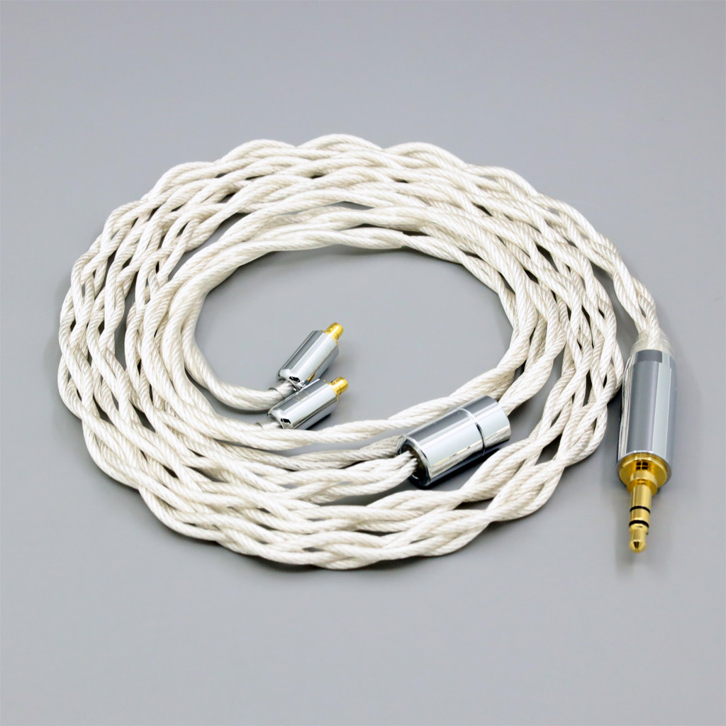 Graphene 7N OCC Silver Plated Type2 Earphone Cable For Acoustune HS 1695Ti 1655CU 1695Ti 1670SS 4 core
