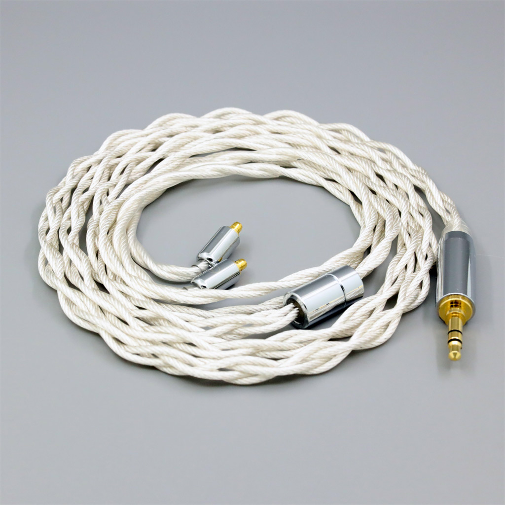 Graphene 7N OCC Silver Plated Type2 Earphone Cable For Acoustune HS 1695Ti 1655CU 1695Ti 1670SS 4 core