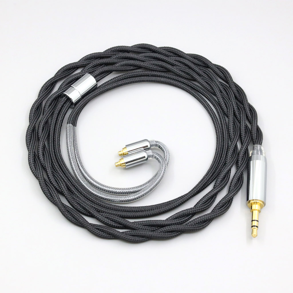 Nylon 99% Pure Silver Palladium Graphene Gold Shield Cable For AKG N5005 N30 N40 MMCX