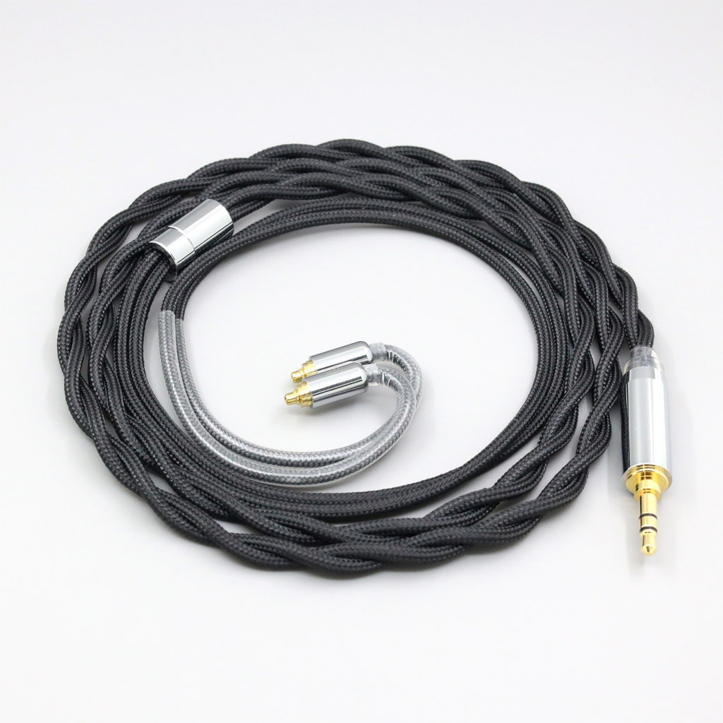 Nylon 99% Pure Silver Palladium Graphene Gold Shield Cable For AKG N5005 N30 N40 MMCX