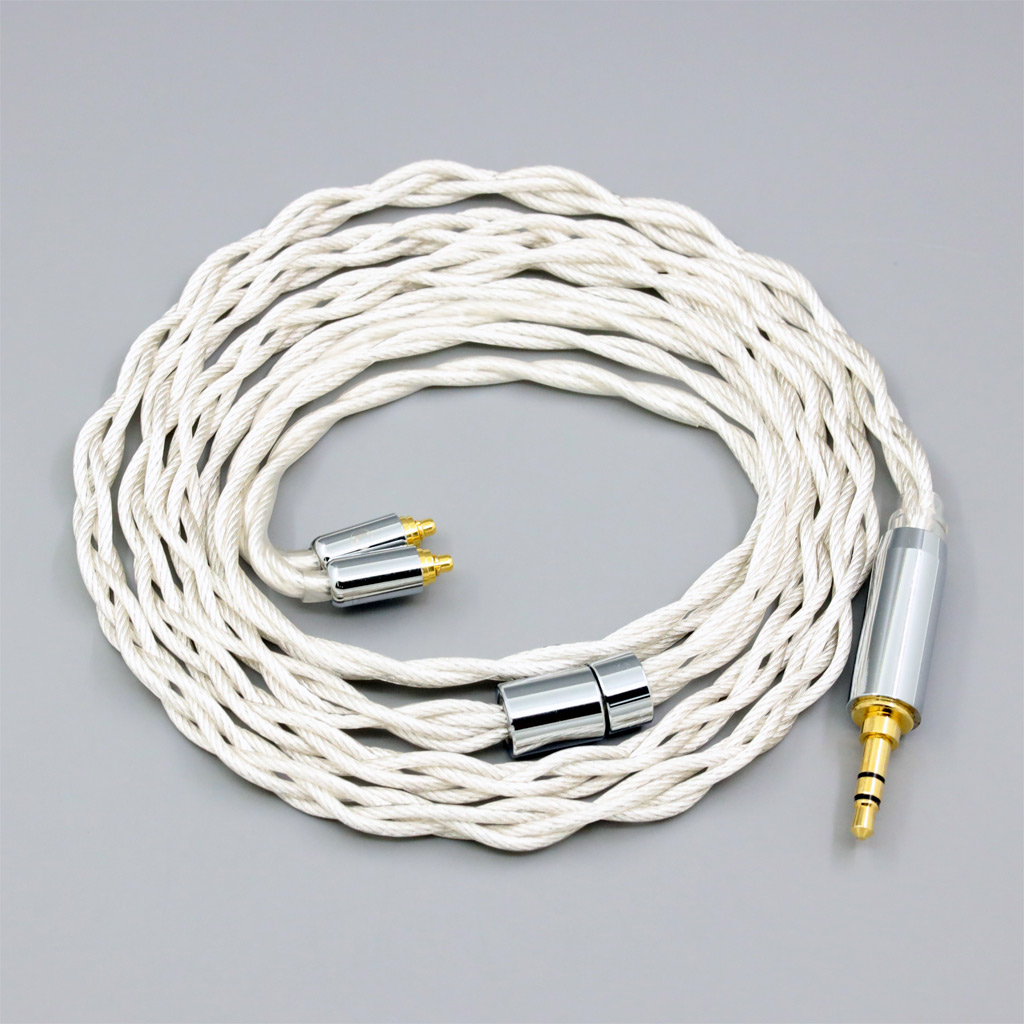 Graphene 7N OCC Silver Plated Type2  Earphone Cable For AKG N5005 N30 N40 MMCX Sennheiser IE300 IE900 IE600