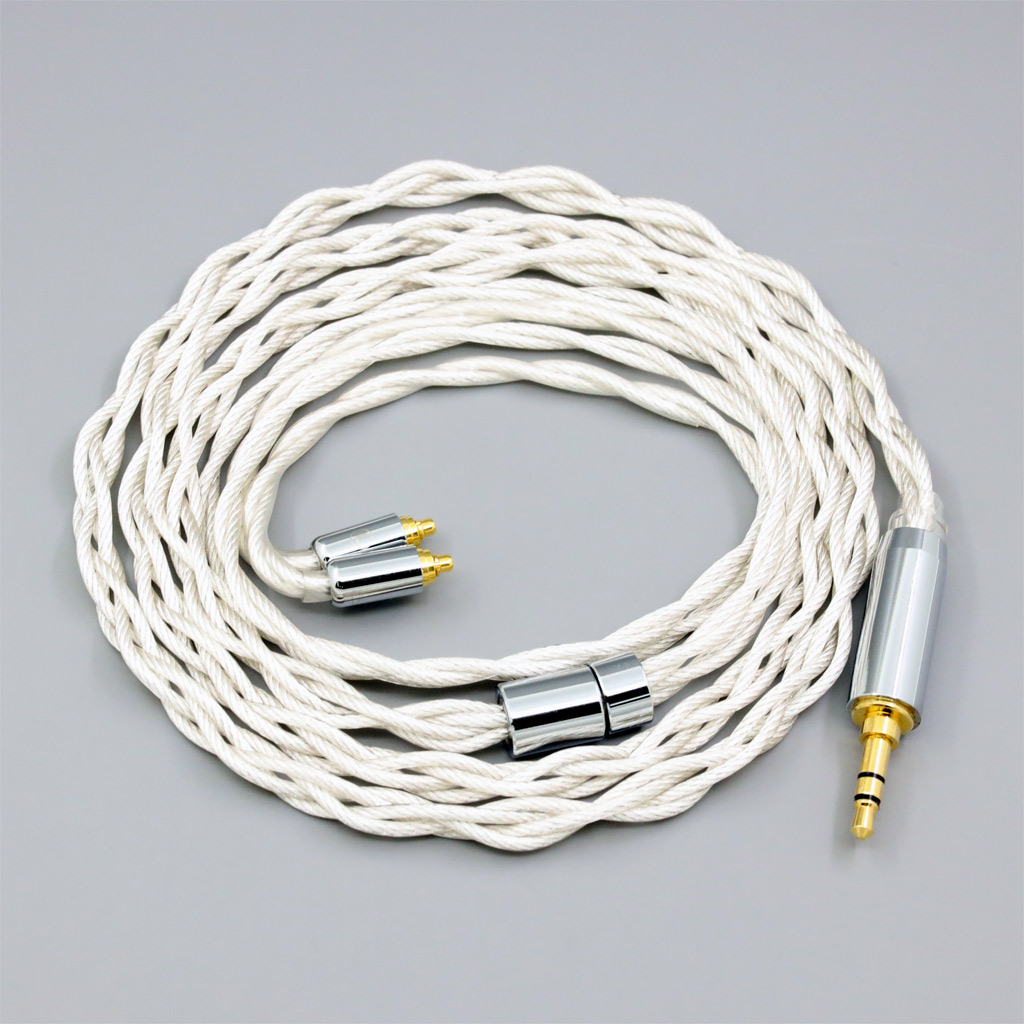 Graphene 7N OCC Silver Plated Type2 Earphone Cable For AKG N5005 N30 N40 MMCX Sennheiser IE300 IE900 IE600