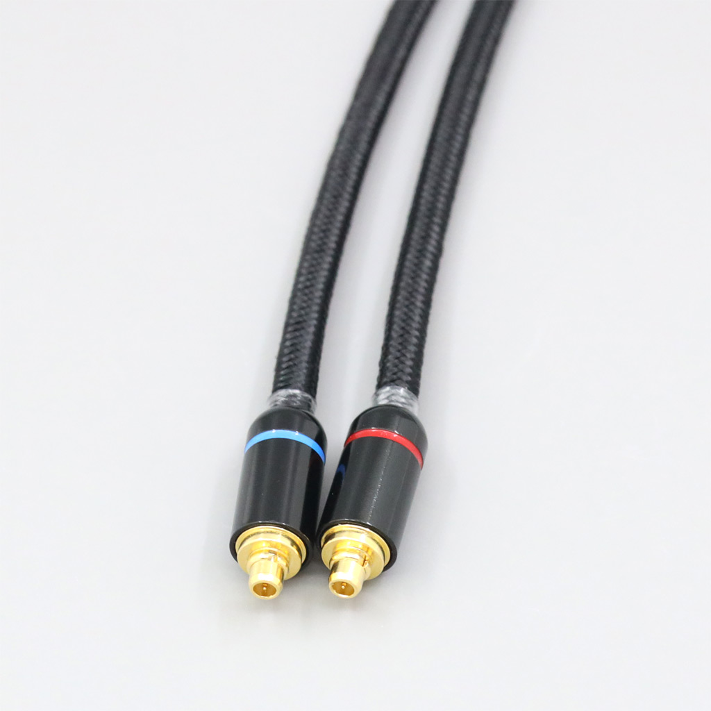 6.5mm XLR 4.4mm Super Soft Headphone Nylon OFC Cable For AKG N5005 N30 N40 MMCX Sennheiser IE300 Earphone