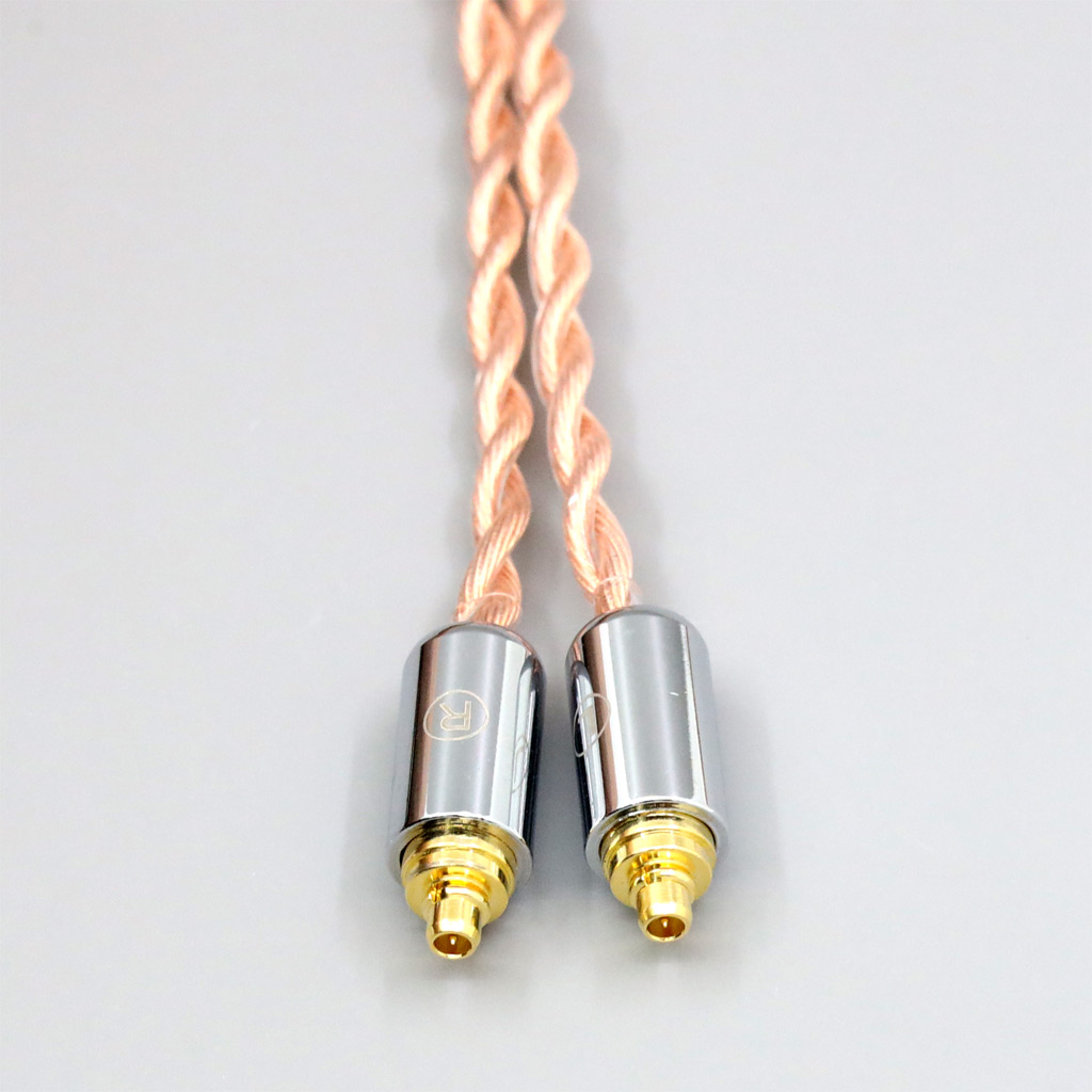 4 Core 1.7mm Litz HiFi-OFC Earphone Braided Cable For AKG N5005 N30 N40 MMCX Sennheiser IE300 IE900