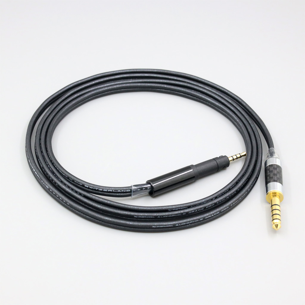 Black 99% Pure PCOCC Earphone Cable For Sennheiser HD599 HD569 HD 560S HD559 hd560s