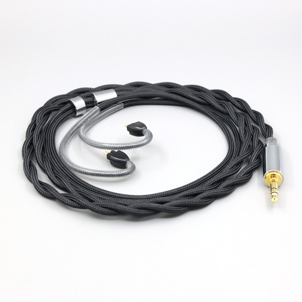 Nylon 99% Pure Silver Palladium Graphene Gold Shield Cable For HiFiMan RE2000 Topology Diaphragm Dynamic Driver