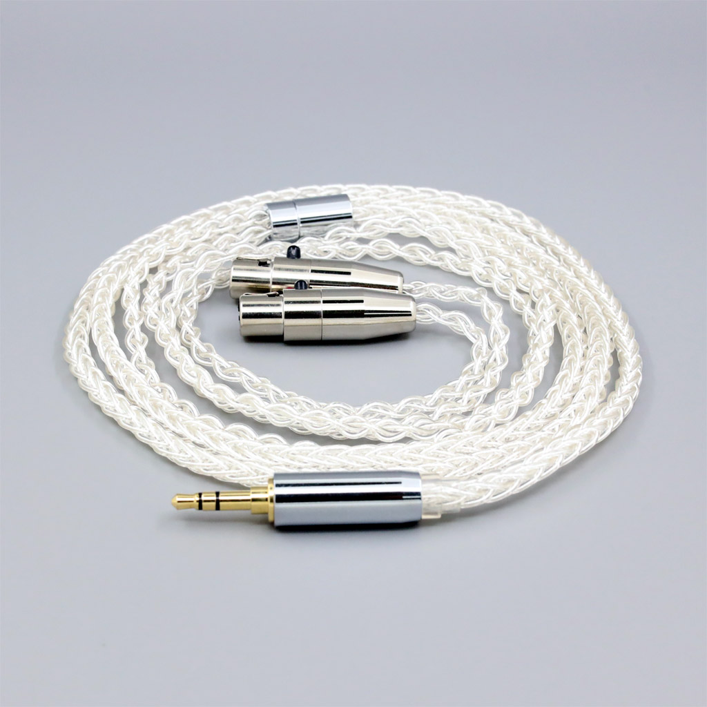 8 Core 99% 7n Pure Silver Palladium Earphone Cable For Audeze LCD-3 LCD-2 LCD-X LCD-XC LCD-4z LCD-MX4 Headphone