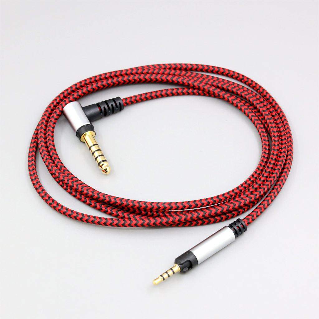 T-series 4.4mm 2.5mm 3.5mm Headphone Nylon OFC Cable For Sennheiser HD598se HD559 hd569 hd579 hd599 hd558 hd518