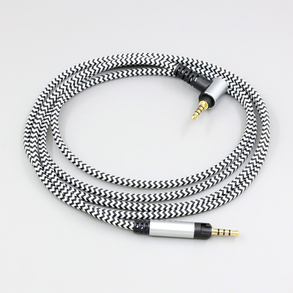 T-series 4.4mm 2.5mm 3.5mm Headphone Nylon OFC Cable For Sennheiser HD598se HD559 hd569 hd579 hd599 hd558 hd518