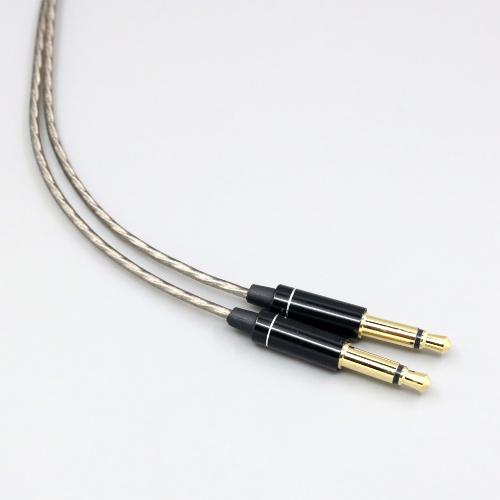 Silver Plated Cable for Final Audio vi Iriver AK T1P Denon AH-D600 D7100 Hifiman Sundara Ananda HE1000se HE6se he400