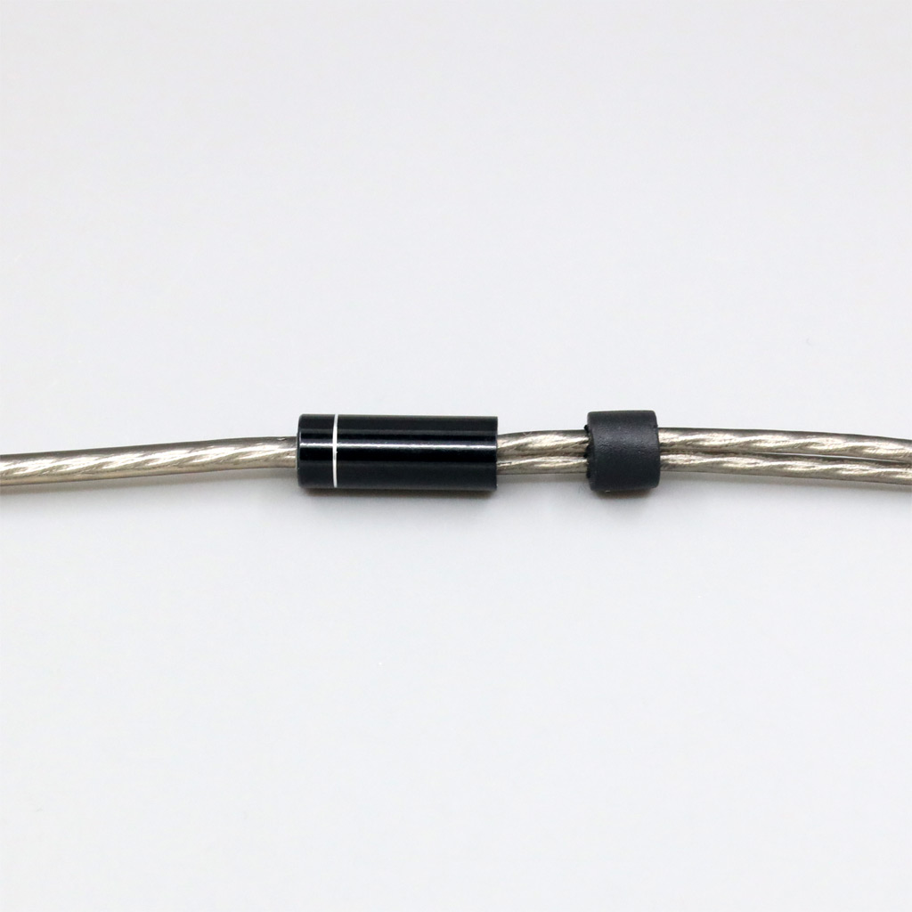 Silver Plated Cable for Final Audio vi Iriver AK T1P Denon AH-D600 D7100 Hifiman Sundara Ananda HE1000se HE6se he400