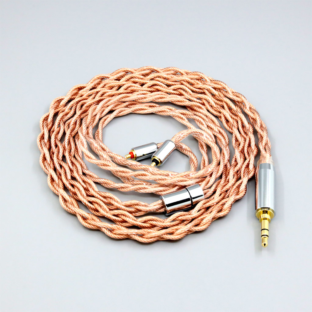 Graphene 7N OCC Shielding Coaxial Mixed Earphone Cable For UE Live UE6 Pro Lighting SUPERBAX IPX 4 core 1.8mm