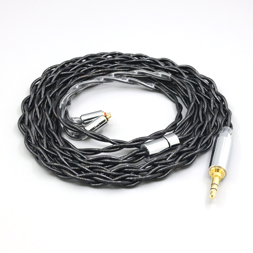 99% Pure Silver Palladium Graphene Floating Gold Cable For UE Live UE6 Pro Lighting SUPERBAX IPX