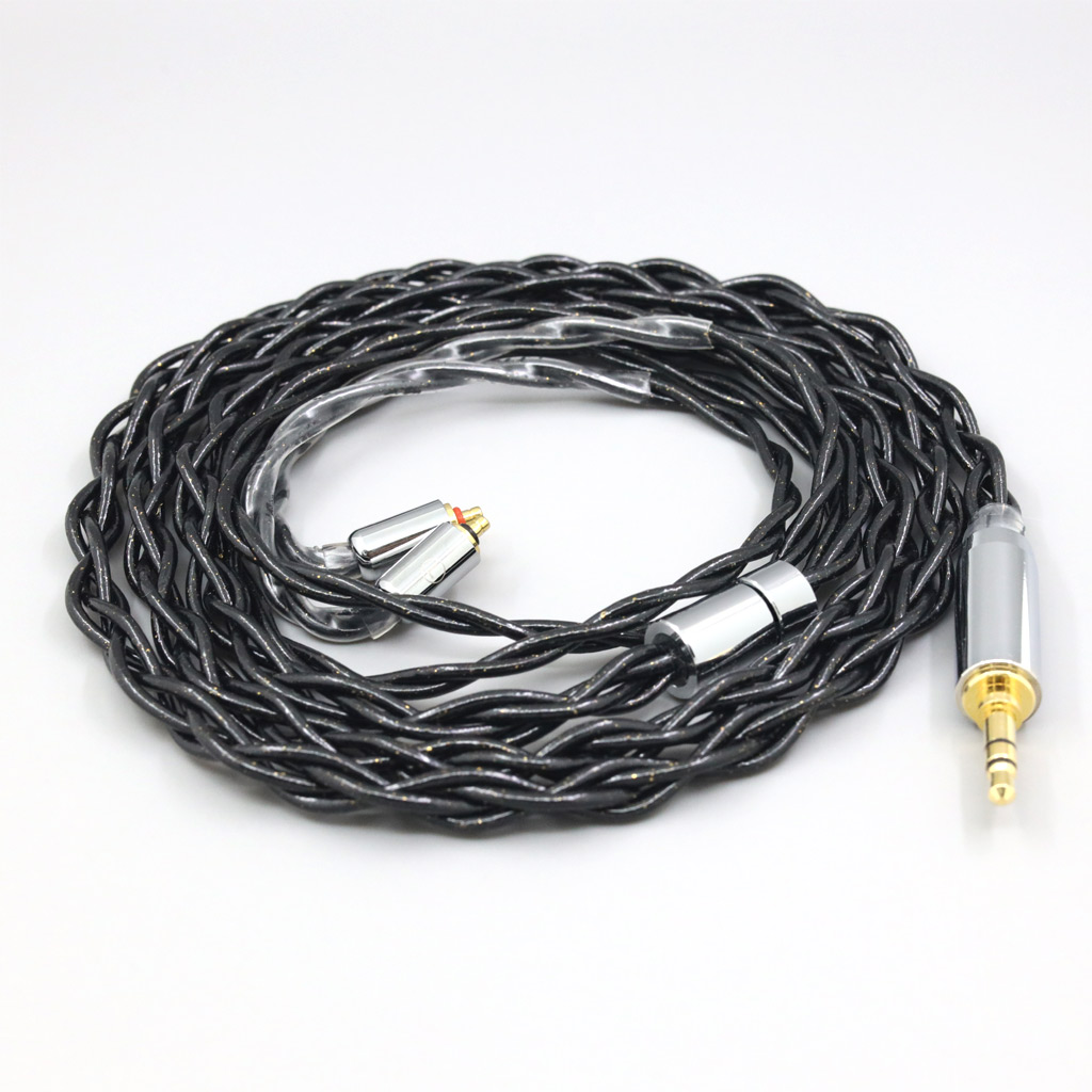 99% Pure Silver Palladium Graphene Floating Gold Cable For UE Live UE6 Pro Lighting SUPERBAX IPX