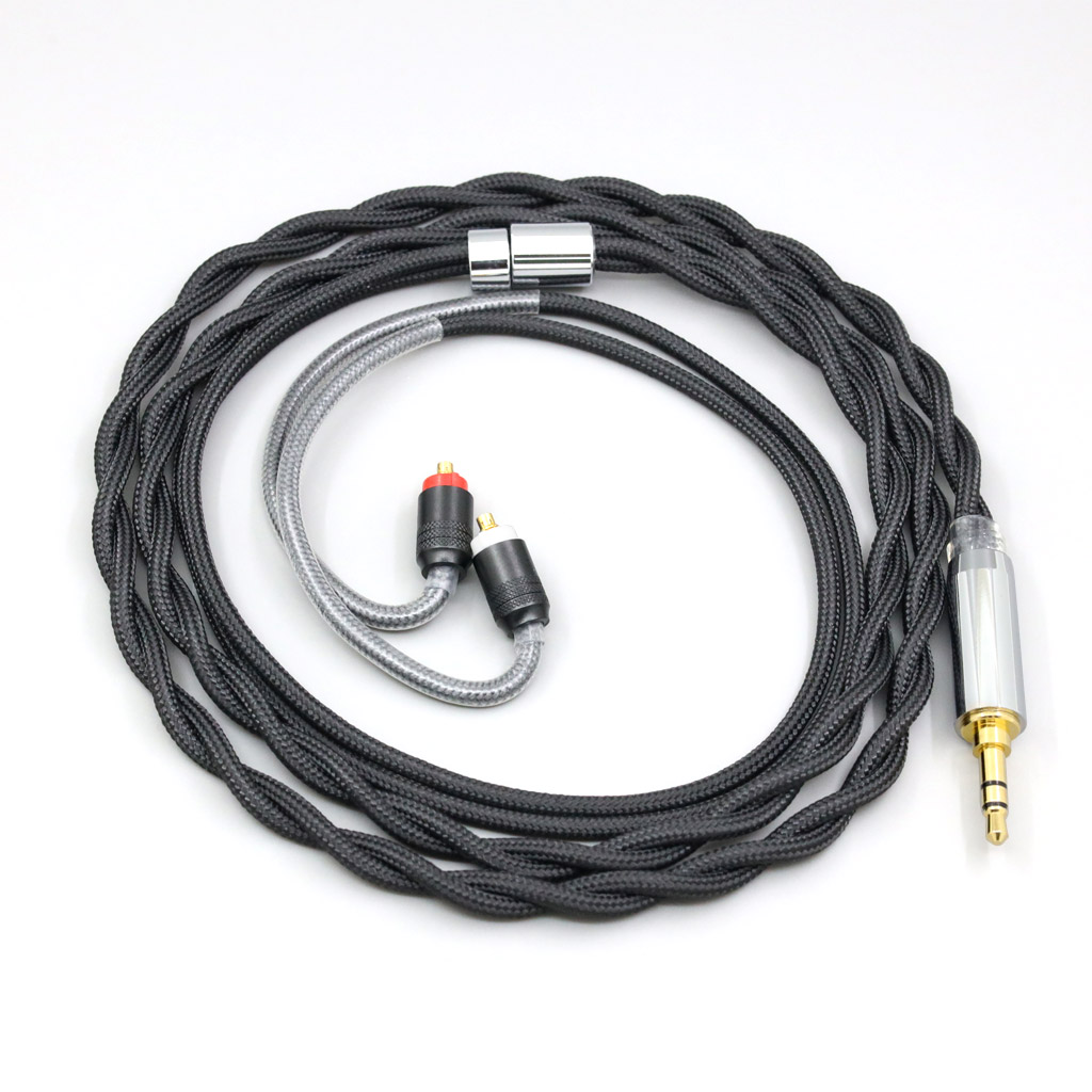 Nylon 99% Pure Silver Palladium Graphene Gold Shield Cable For Sony XBA-H2 XBA-H3 xba-A3 xba-A2