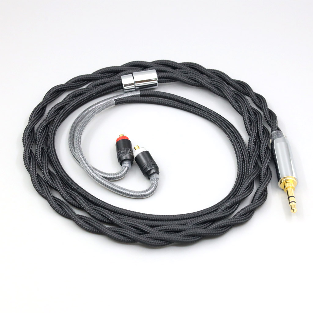 Nylon 99% Pure Silver Palladium Graphene Gold Shield Cable For Sony XBA-H2 XBA-H3 xba-A3 xba-A2