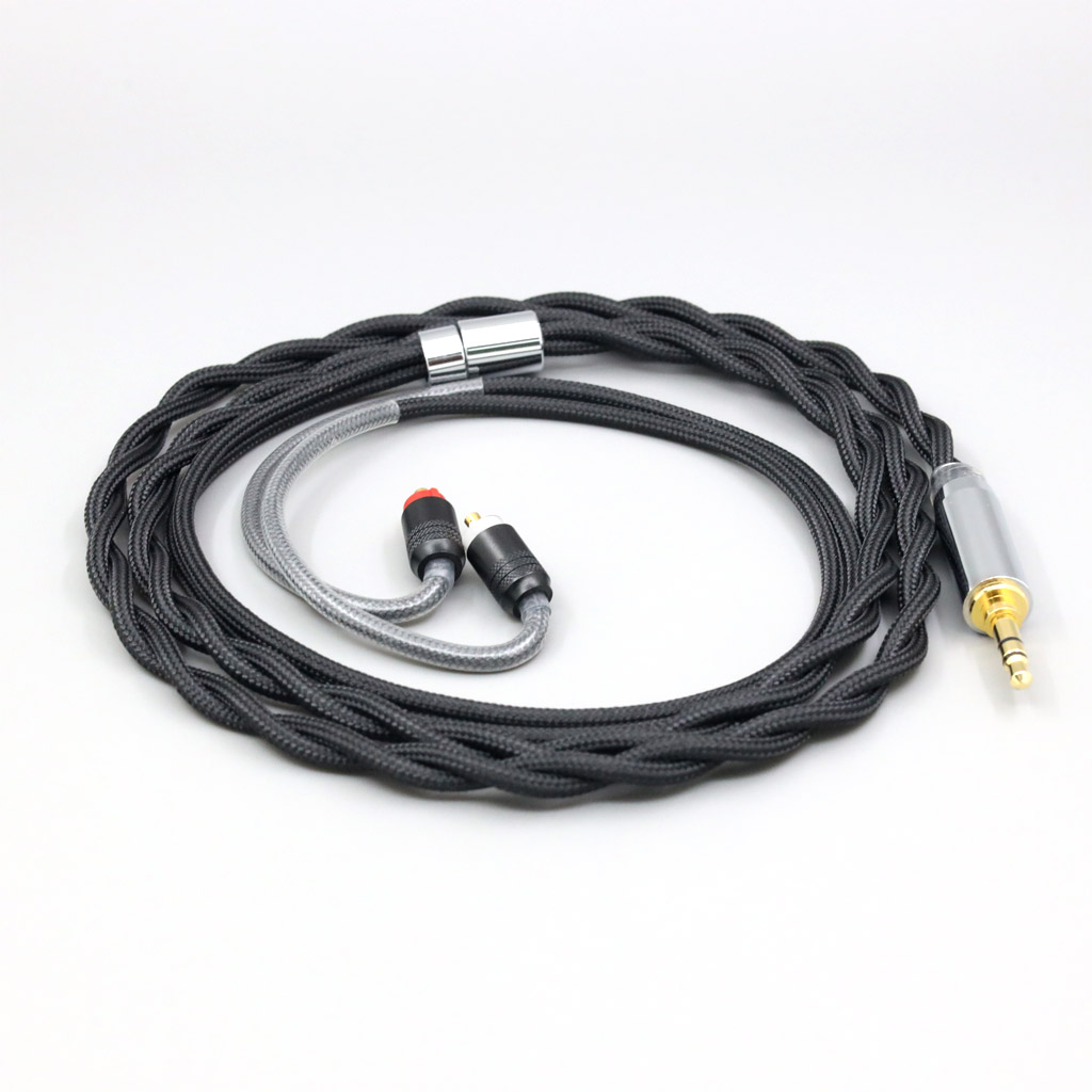 Nylon 99% Pure Silver Palladium Graphene Gold Shield Cable For Sony XBA-H2 XBA-H3 xba-A3 xba-A2