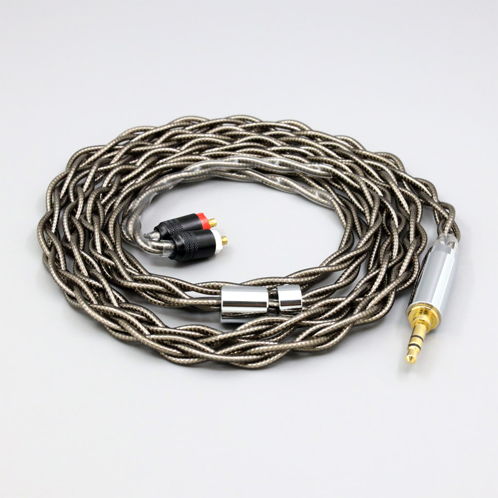 99% Pure Silver Palladium + Graphene Gold Shielding Earphone Cable For Sony XBA-H2 XBA-H3 xba-A3 xba-A2