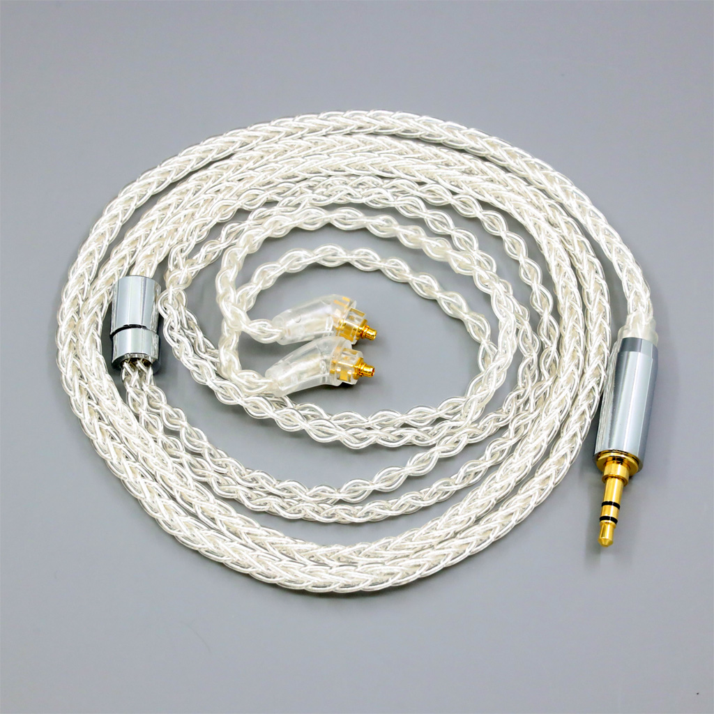 8 Core 99% 7n Pure Silver Palladium Earphone Cable For Sony XBA-H2 XBA-H3 xba-A3 xba-A2