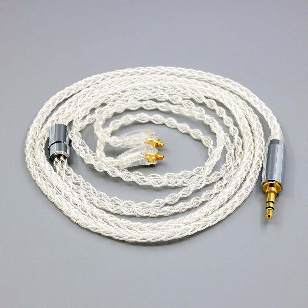 8 Core 99% 7n Pure Silver Palladium Earphone Cable For Sony XBA-H2 XBA-H3 xba-A3 xba-A2