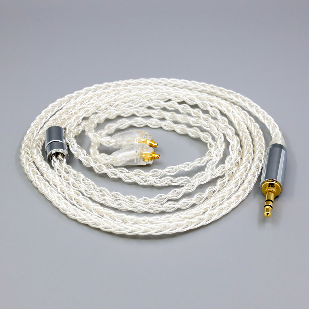 8 Core 99% 7n Pure Silver Palladium Earphone Cable For Sony XBA-H2 XBA-H3 xba-A3 xba-A2