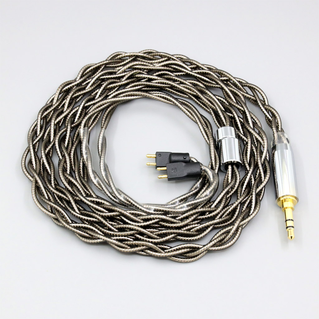 99% Pure Silver Palladium + Graphene Gold Earphone Cable For Fitear To Go! 334 private c435 mh334 Jaben 111(F111) MH333