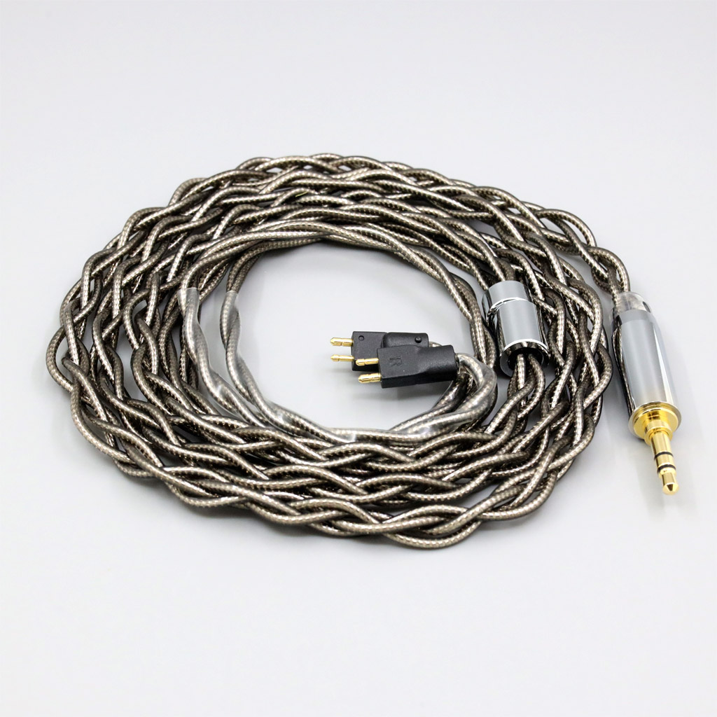 99% Pure Silver Palladium + Graphene Gold Earphone Cable For Fitear To Go! 334 private c435 mh334 Jaben 111(F111) MH333