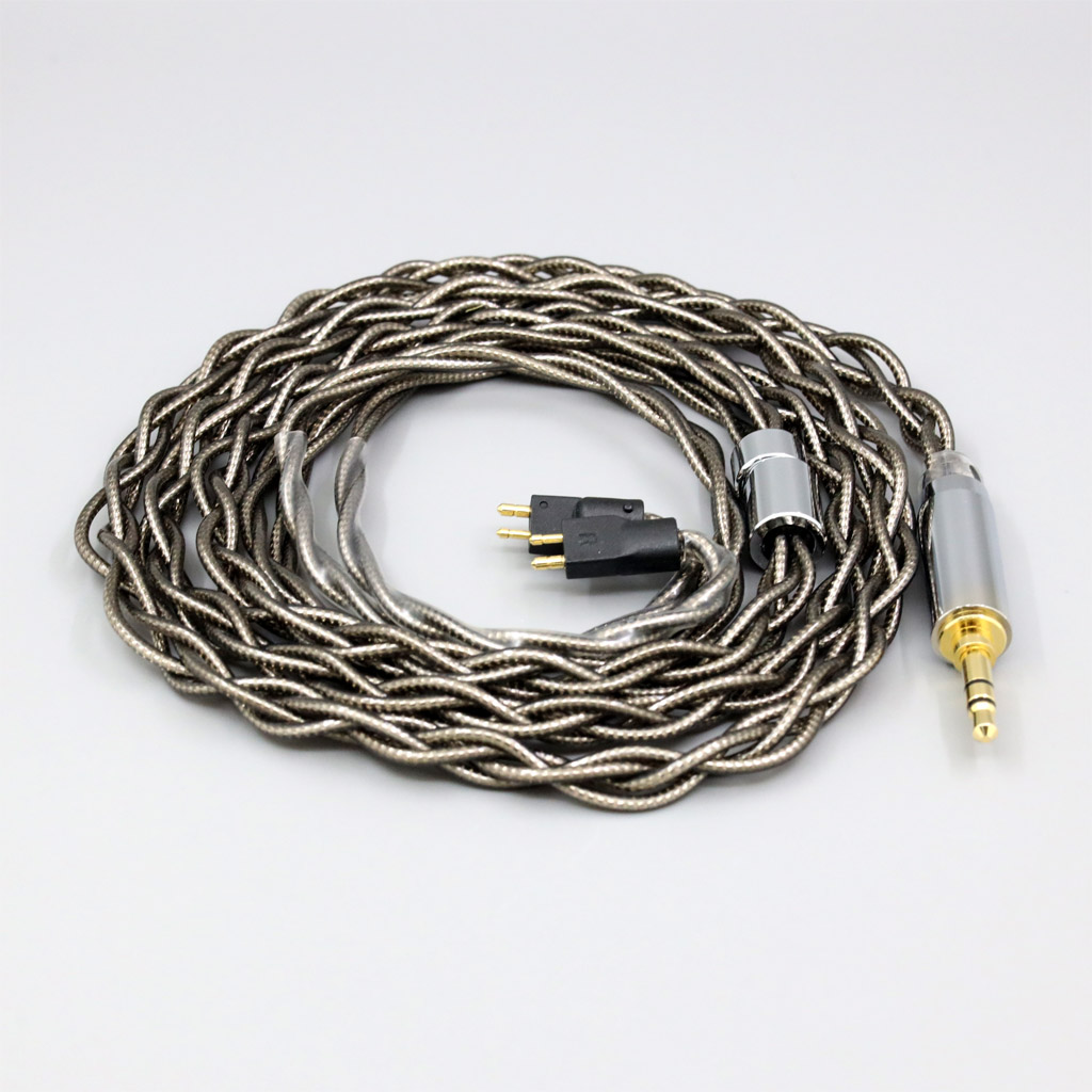99% Pure Silver Palladium + Graphene Gold Earphone Cable For Fitear To Go! 334 private c435 mh334 Jaben 111(F111) MH333