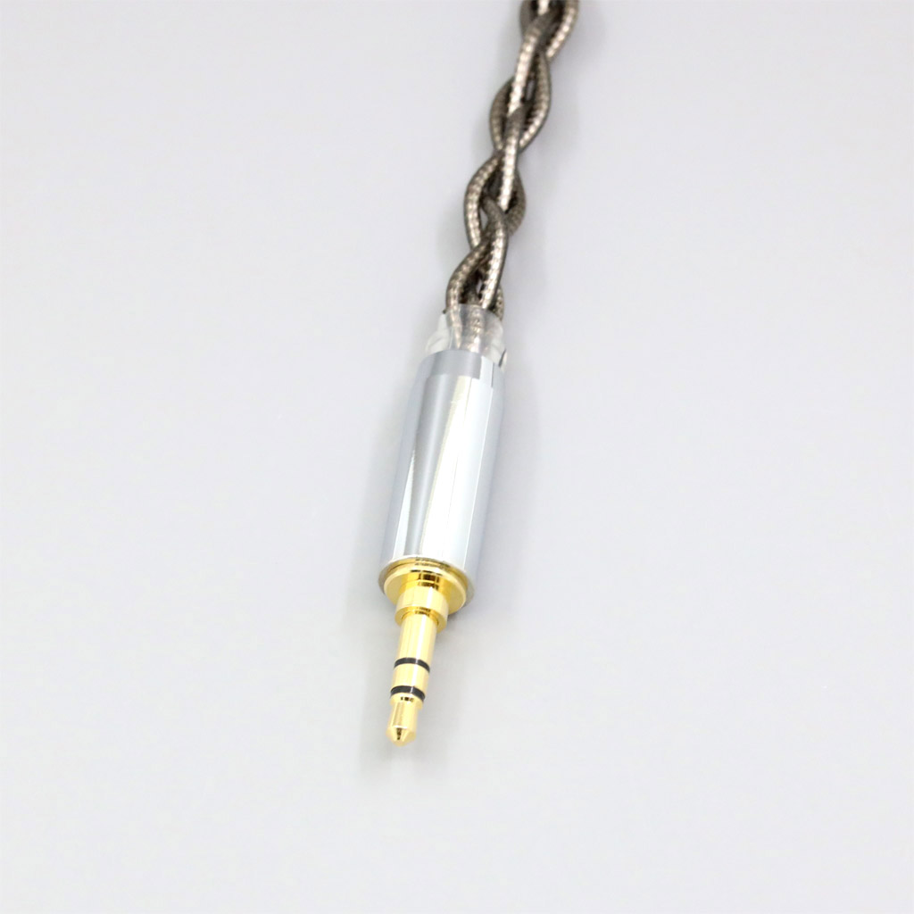 99% Pure Silver Palladium + Graphene Gold Earphone Cable For Fitear To Go! 334 private c435 mh334 Jaben 111(F111) MH333