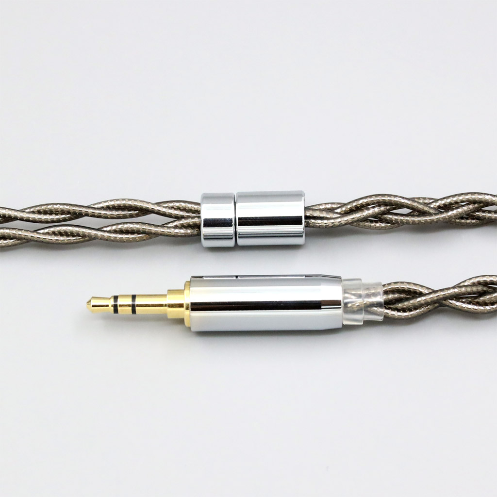 99% Pure Silver Palladium + Graphene Gold Earphone Cable For Fitear To Go! 334 private c435 mh334 Jaben 111(F111) MH333