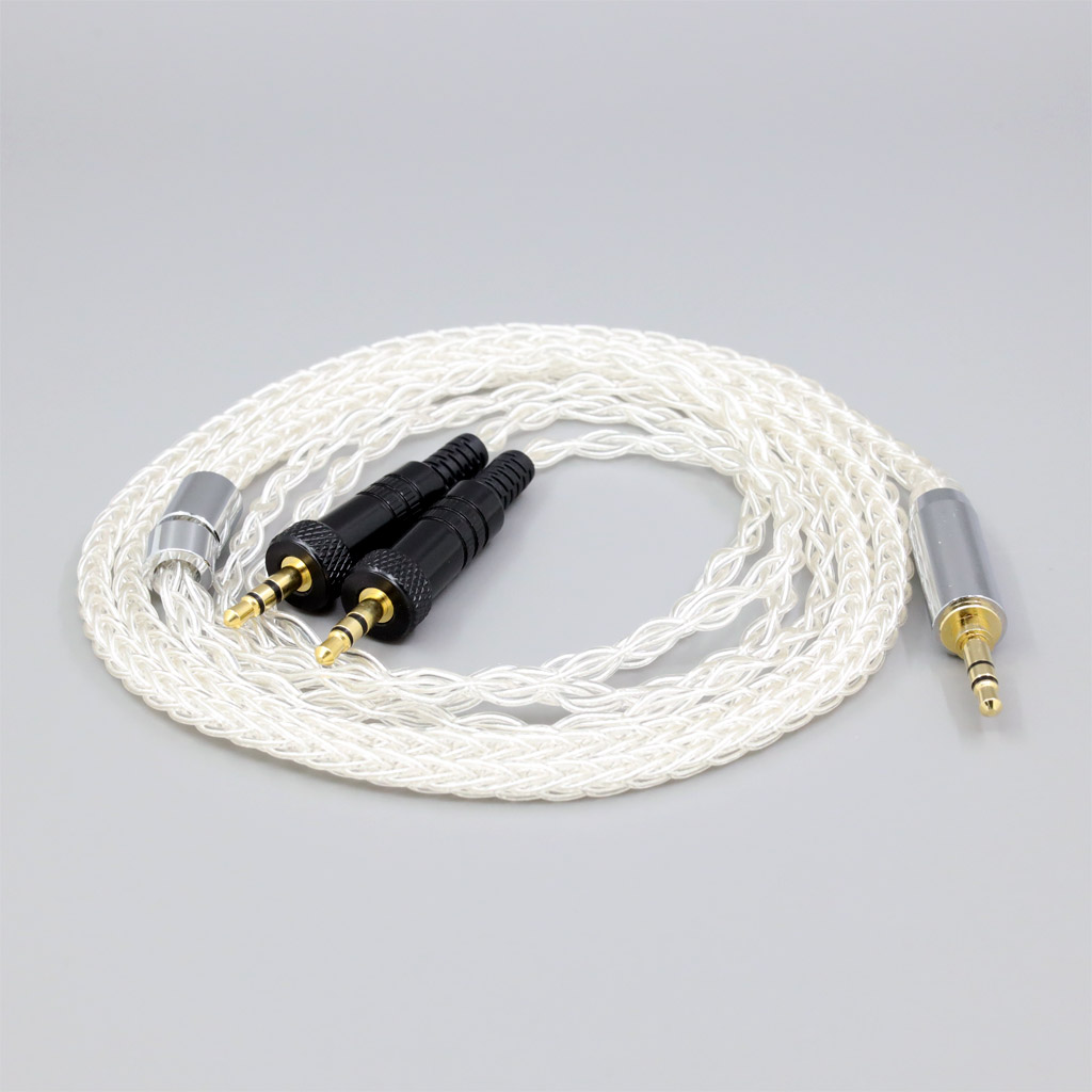 8 Core 99% 7n Pure Silver Palladium Earphone Cable For Sony MDR-Z1R MDR-Z7 MDR-Z7M2 With Screw To Fix Headphone