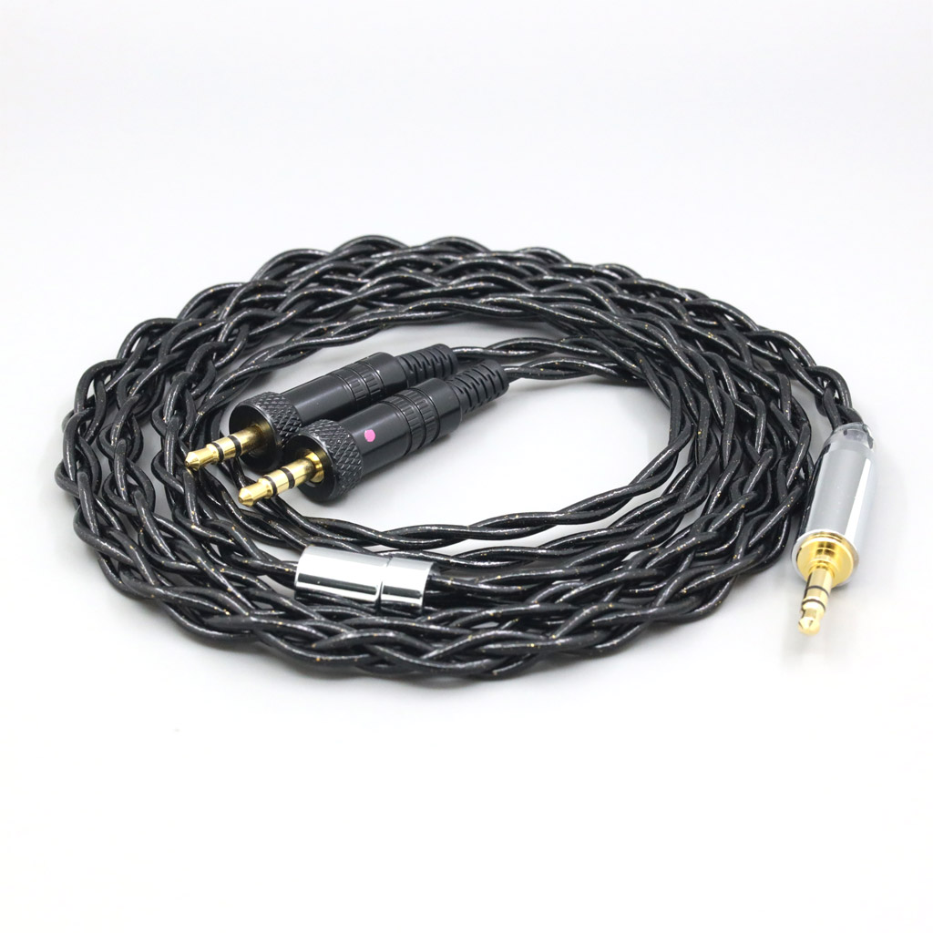 Nylon 99% Pure Silver Palladium Graphene Gold Shield Cable For Sony MDR-Z1R MDR-Z7 MDR-Z7M2 With Screw To Fix