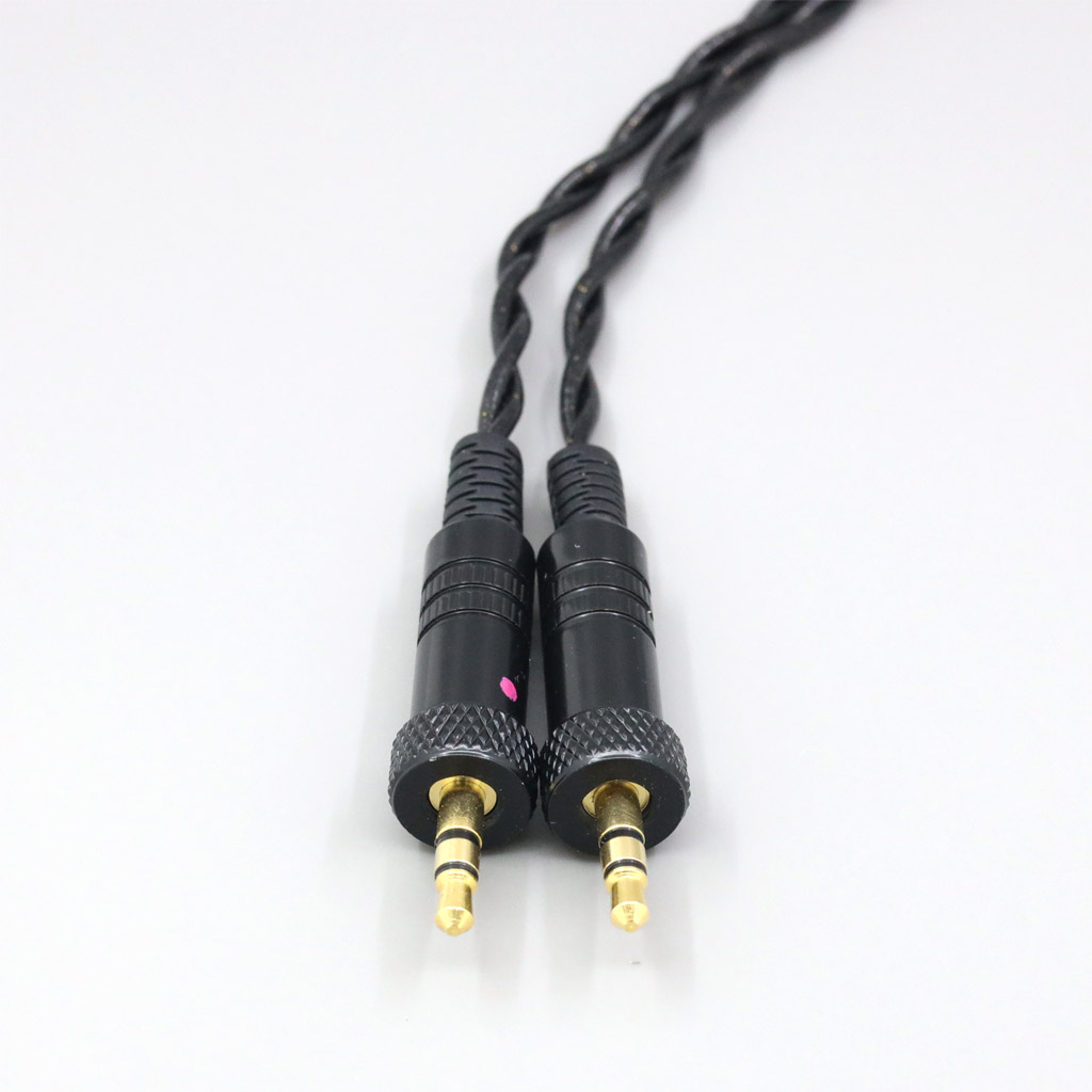 Nylon 99% Pure Silver Palladium Graphene Gold Shield Cable For Sony MDR-Z1R MDR-Z7 MDR-Z7M2 With Screw To Fix